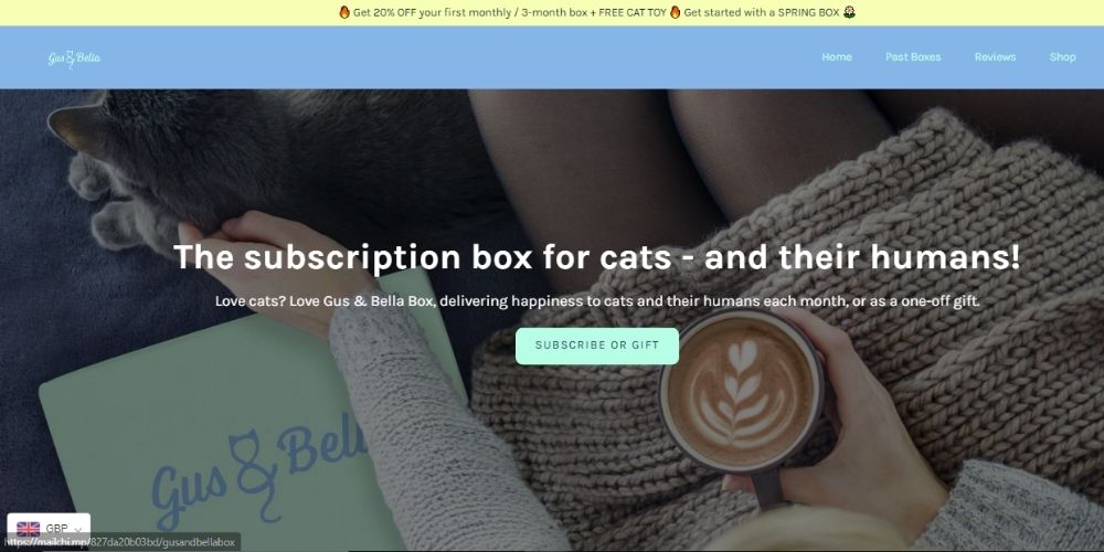 Gus & Bella Subscription Box