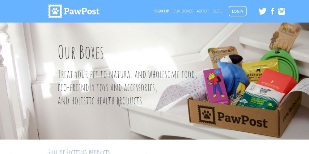 PawPost Subscription box