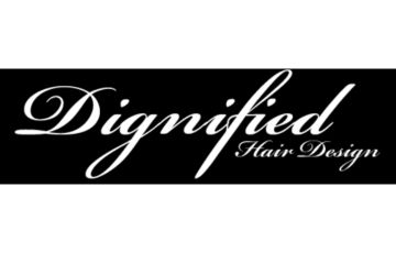 Dignified Hair Design Logo