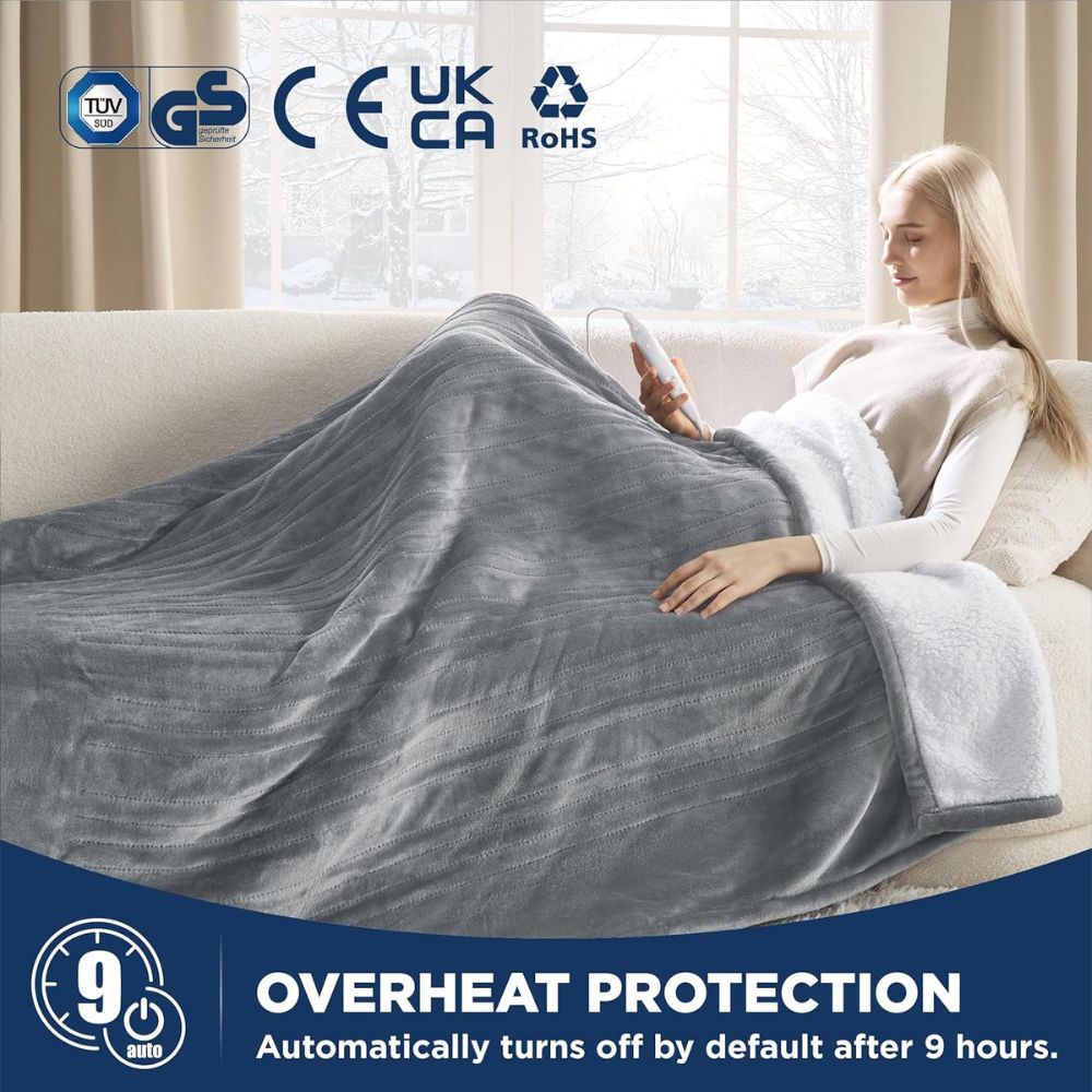 Bedsure Heated Throw Blanket 2