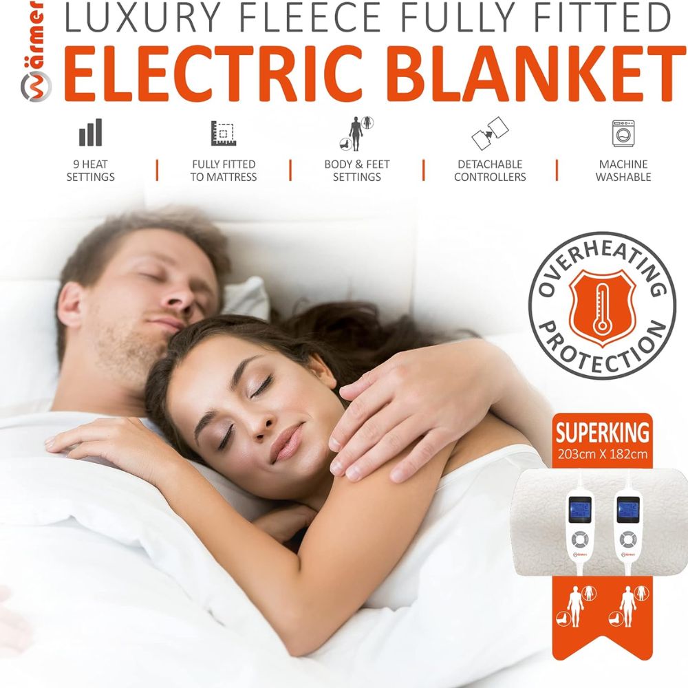 Warmer Electric Blanket SuperKing Size 1